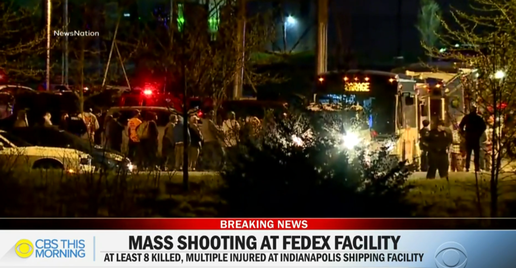 Atirador mata 8 pessoas em centro de operações da FedEx nos EUA