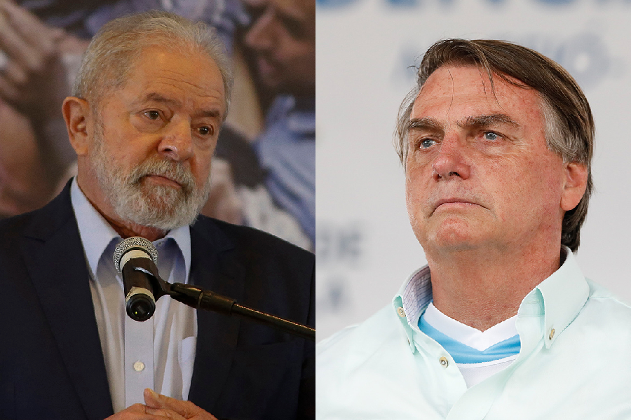 Em nova pesquisa, Lula tem 38% e Bolsonaro, 31%