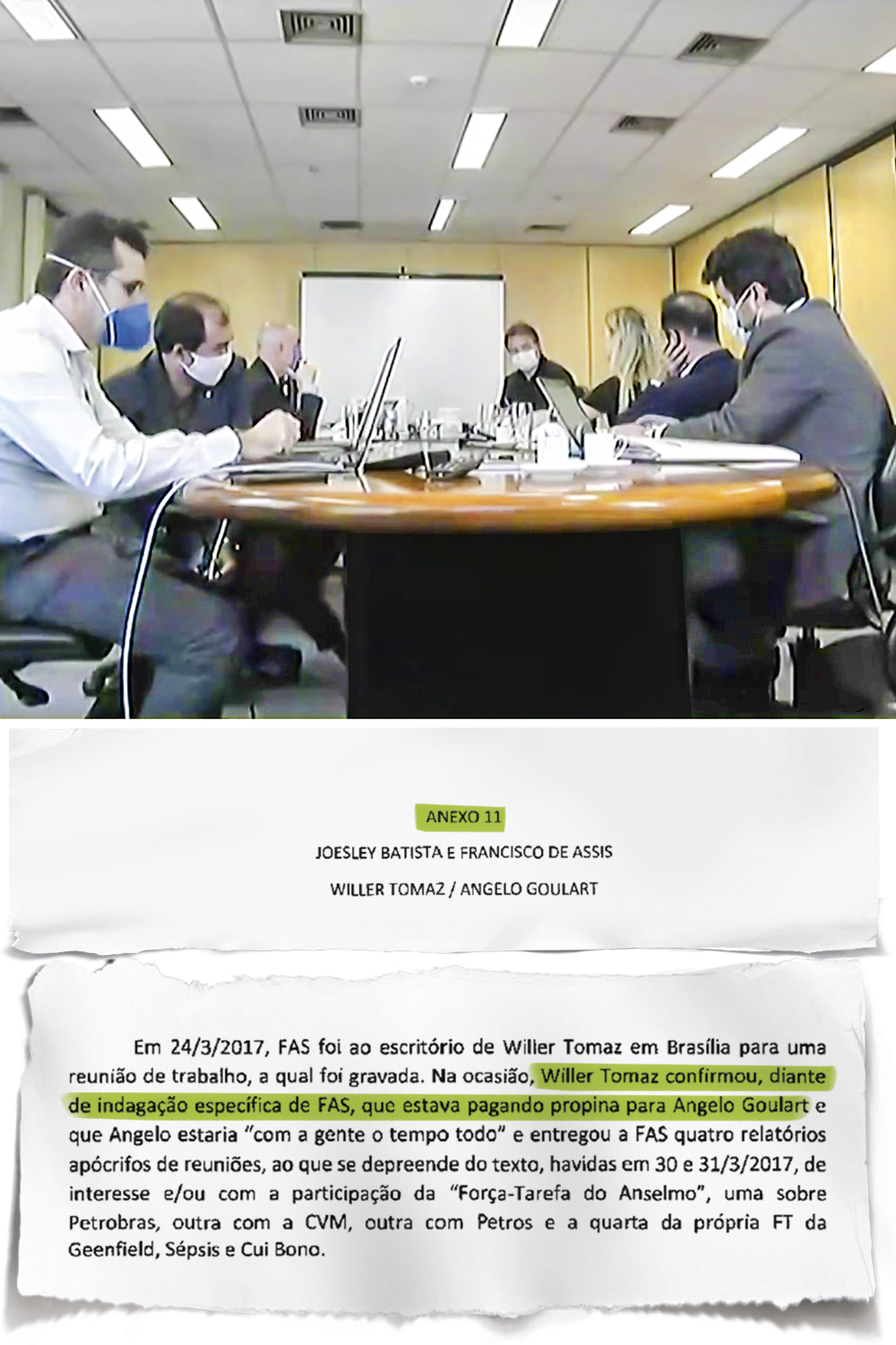 VIDEO-2.jpg VERSÕES DIFERENTES - Colaboração premiada: delatores dizem que ouviram de Willer a confissão sobre pagamento de propina a procurador -