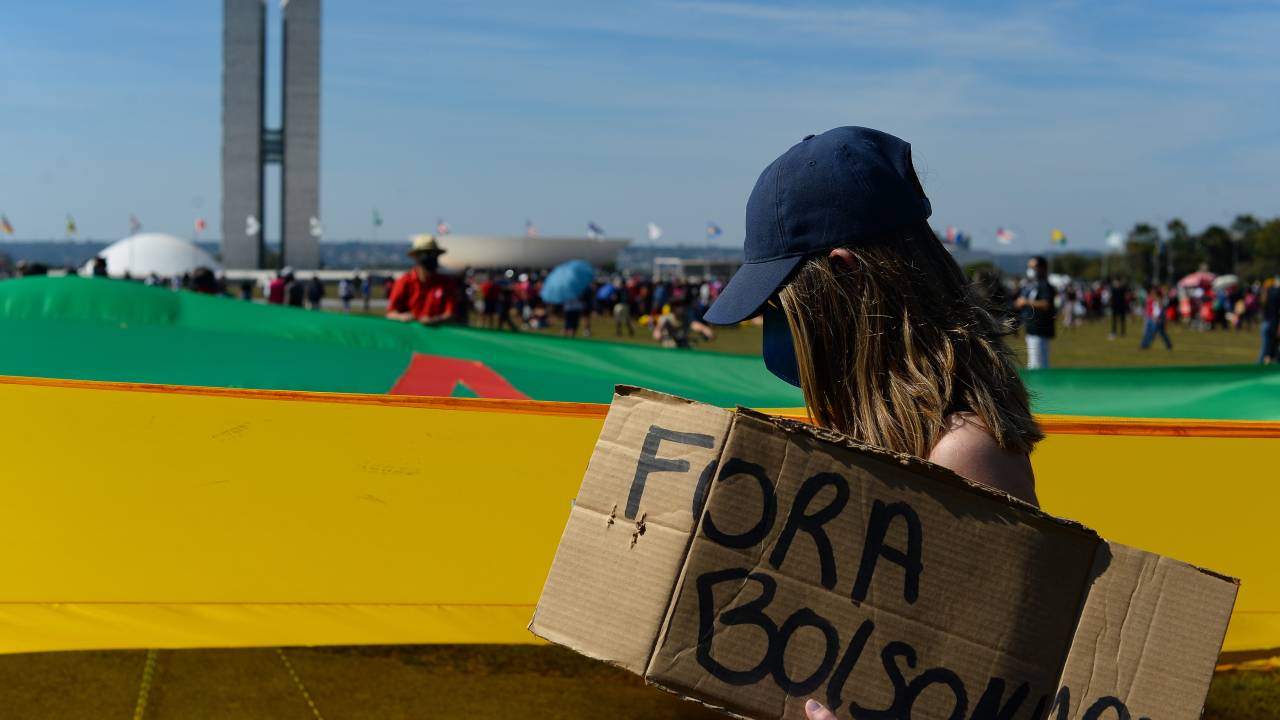 Protesto em Brasília