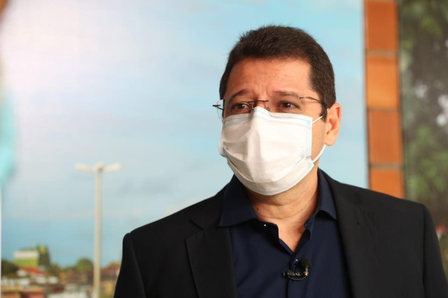O secretário da Saúde do Amazonas, Marcellus Campêlo