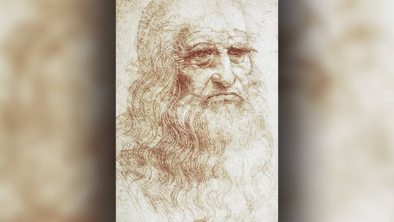 TRAÇO - Retrato de Turim: o ancião pode não ser ele, mas a técnica é puro Da Vinci -