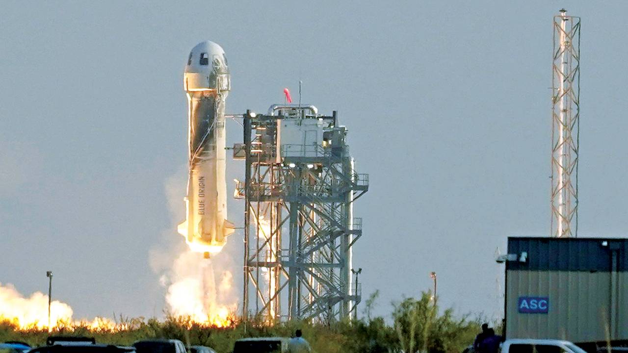 TURISMO-FOGUETE - Blue Origin: vinte anos de preparação e dez minutos de voo -