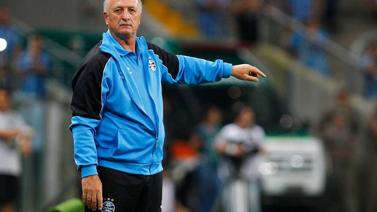 Felipão está em sua quarta passagem pelo Grêmio -