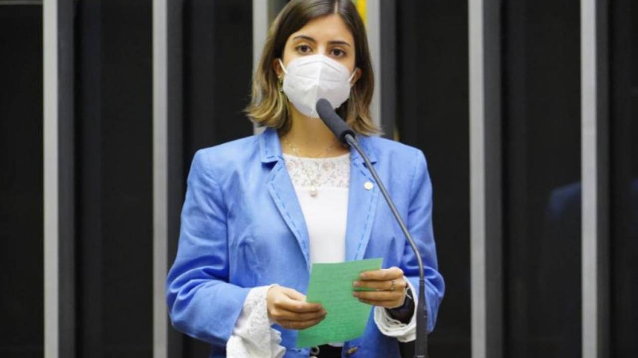 A deputada federal Tabata Amaral (PDT-SP)