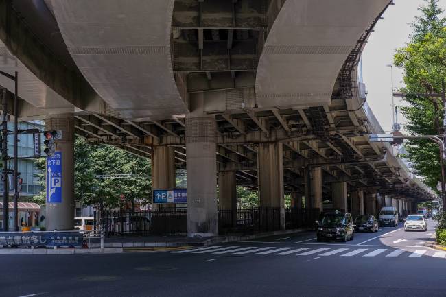 Trecho da Via Expressa Metropolitana de Tóquio -