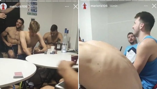 Imagens comprometedoras forampostadas pela jogadora no Instagram Imagens comprometedoras forampostadas pela jogadora no Instagram