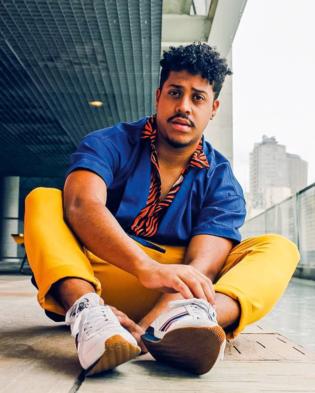 ADLA DAVIS – INSTAGRAM @ADLADAVIS 80 2021.jpg PONTO DE PARTIDA - O influenciador Marcus e o resultado de seu exame genético: o rastreamento agora define países e regiões dos ancestrais -