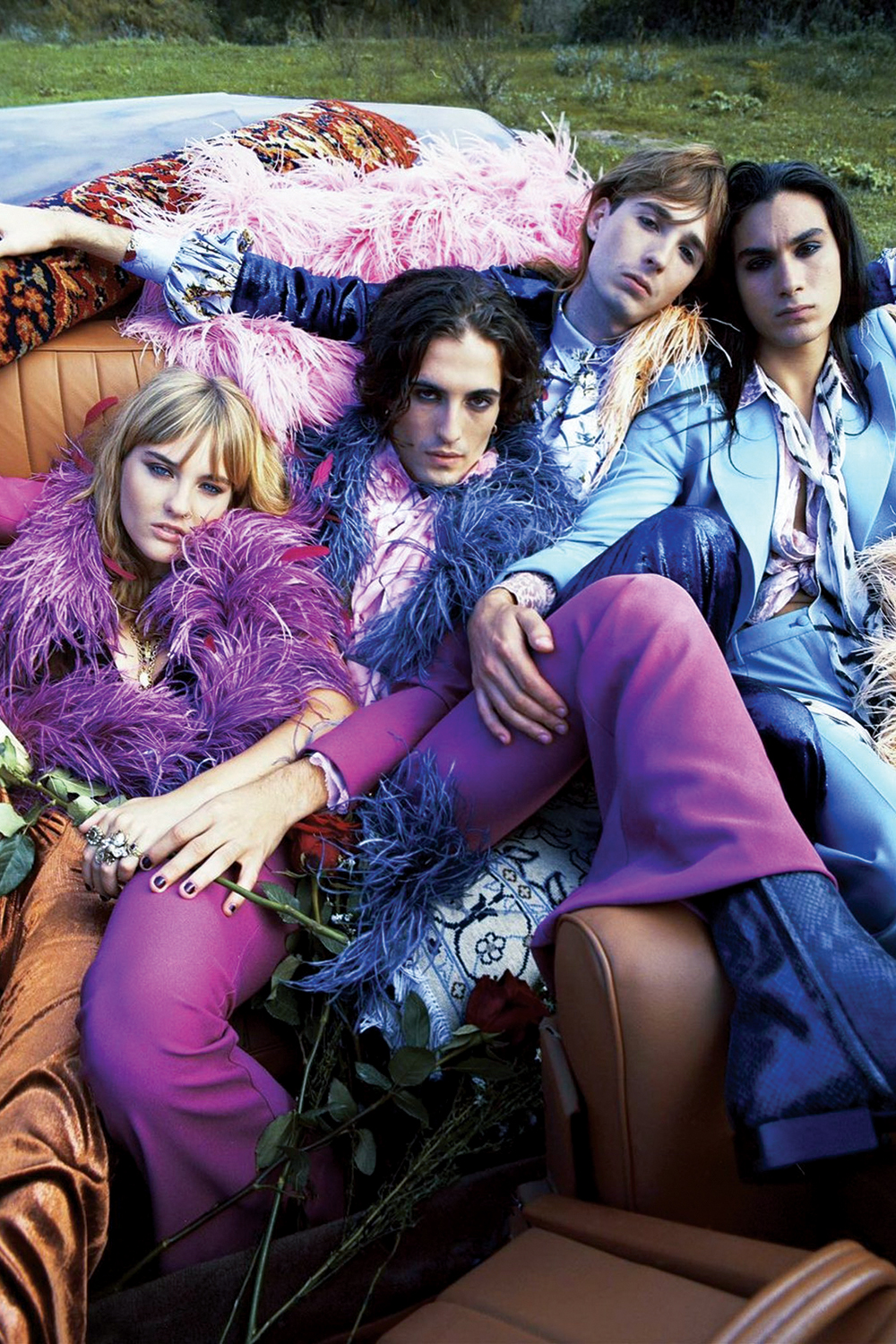 -BANDA MANESKIN 25.jpg MAMMA MIA - O quarteto italiano: fama construída em festivais europeus -