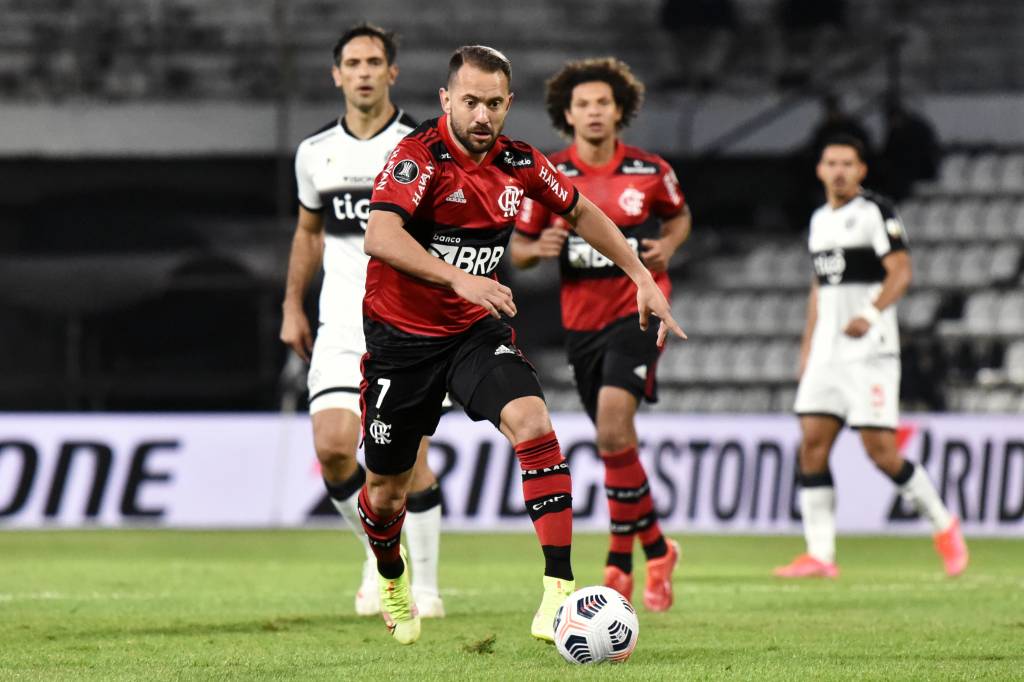 Olimpia v Flamengo – Copa CONMEBOL Libertadores 2021 .Flamengo venceu o Olimpia com tranquilidade em Assunção -