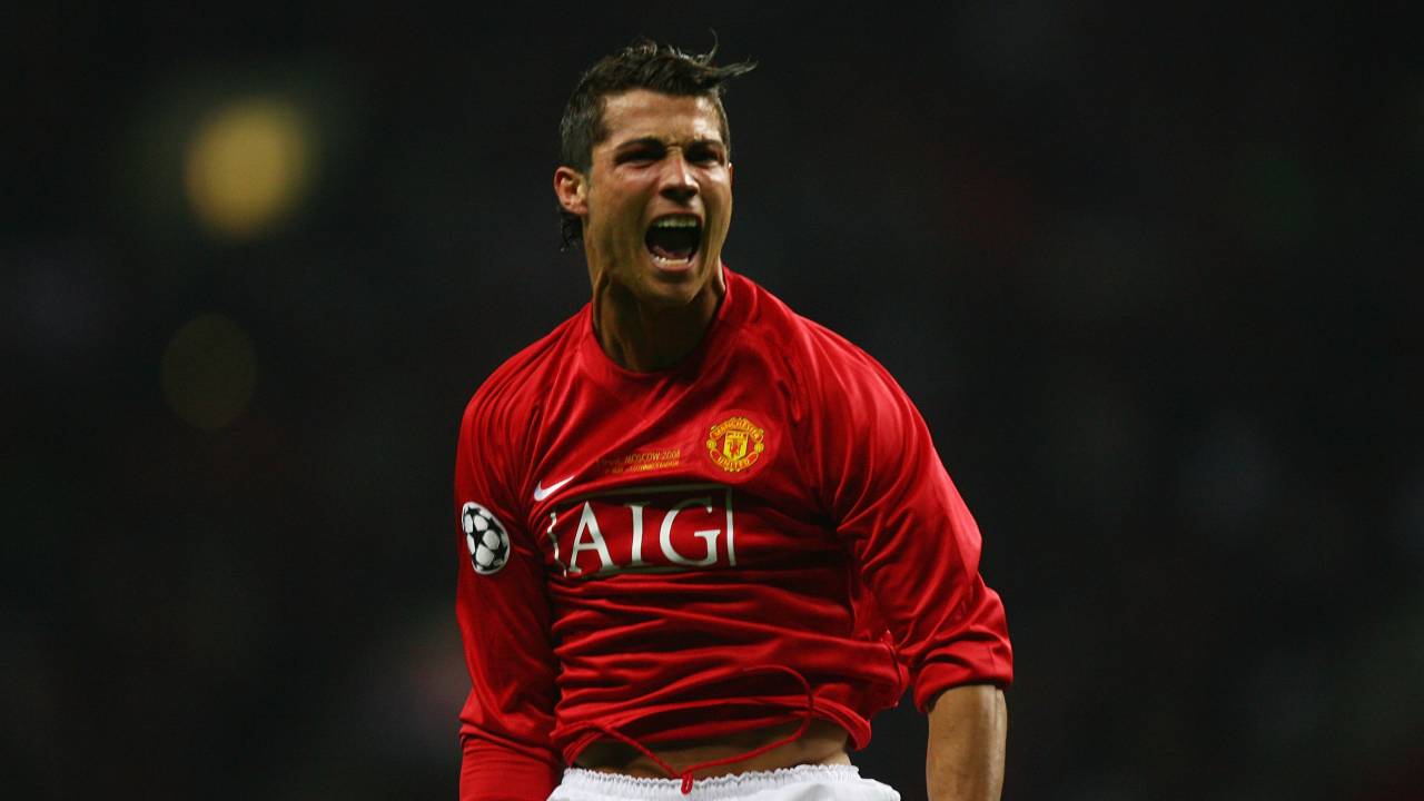 Cristiano Ronaldo fez 292 jogos, 118 gols e deu 69 assistências pelo clube inglês -