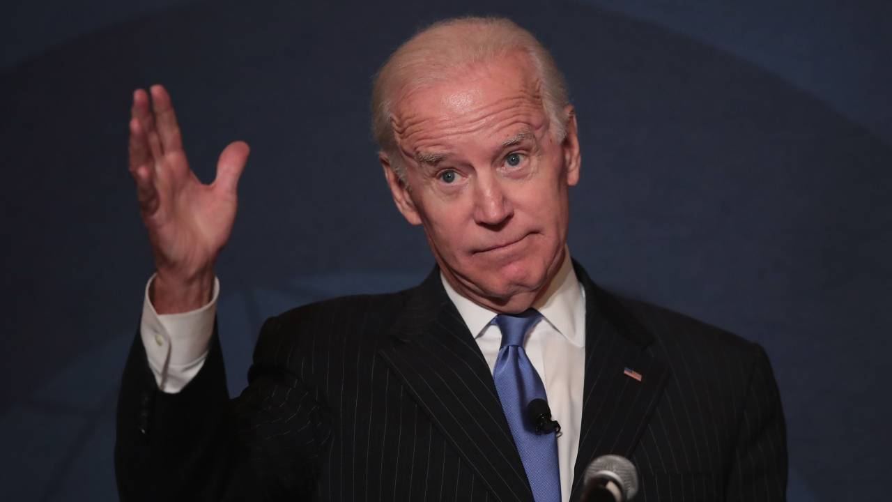 Joe Biden, durante discurso em Chicago - 01/11/2017