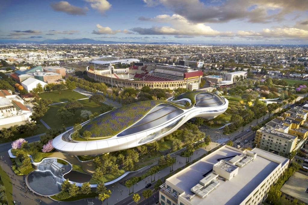 Lucas-Museum-of-Narrative-Art-2019-rendering.jpg EM VIDA - Nave: George Lucas construirá seu próprio centro de exposições -