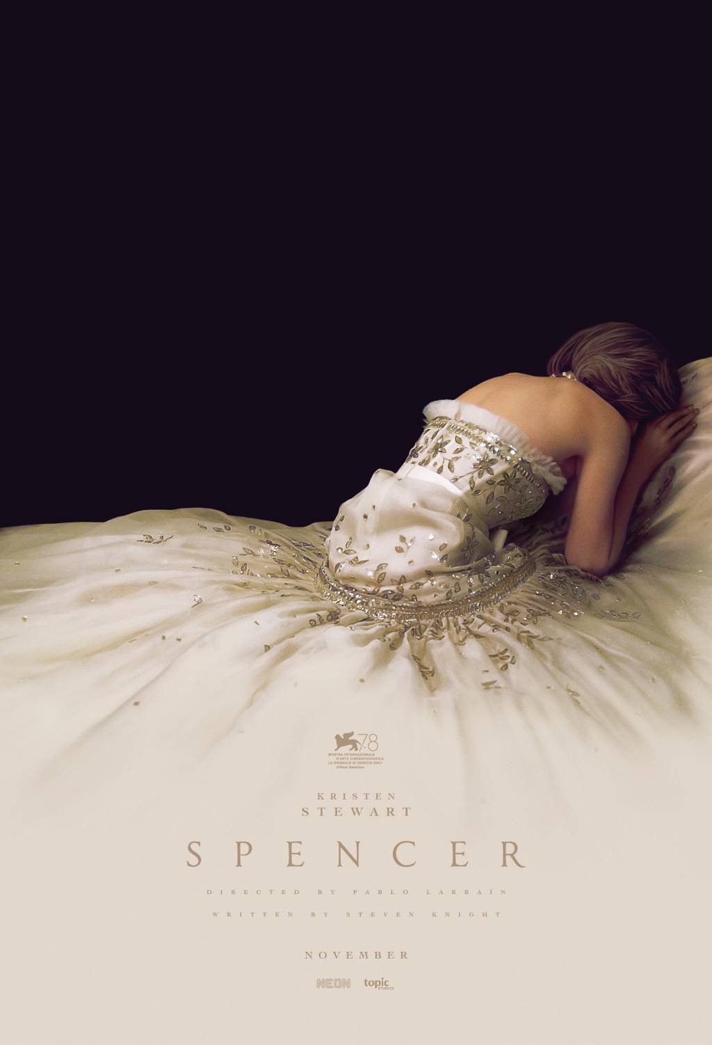 Pôster Spencer Pôster de 'Spencer', que estrela Kristen Stewart como Princesa Diana.