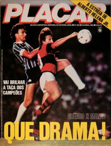 Capa da PLACAR sobre a final de 1982