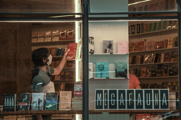 Livraria Megafauna, novo empreendimento no Copan, centro de São Paulo