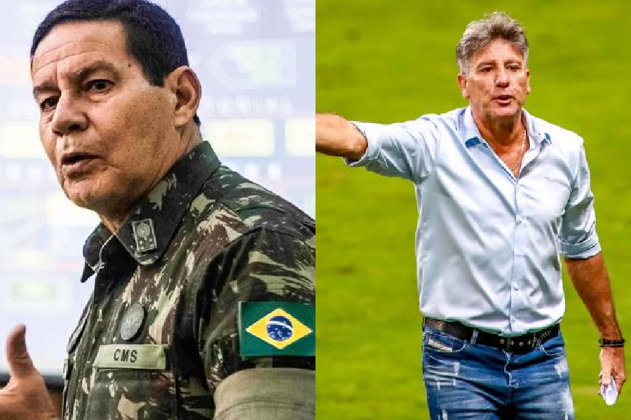 General Mourão cobra, Renato Gaúcho responde