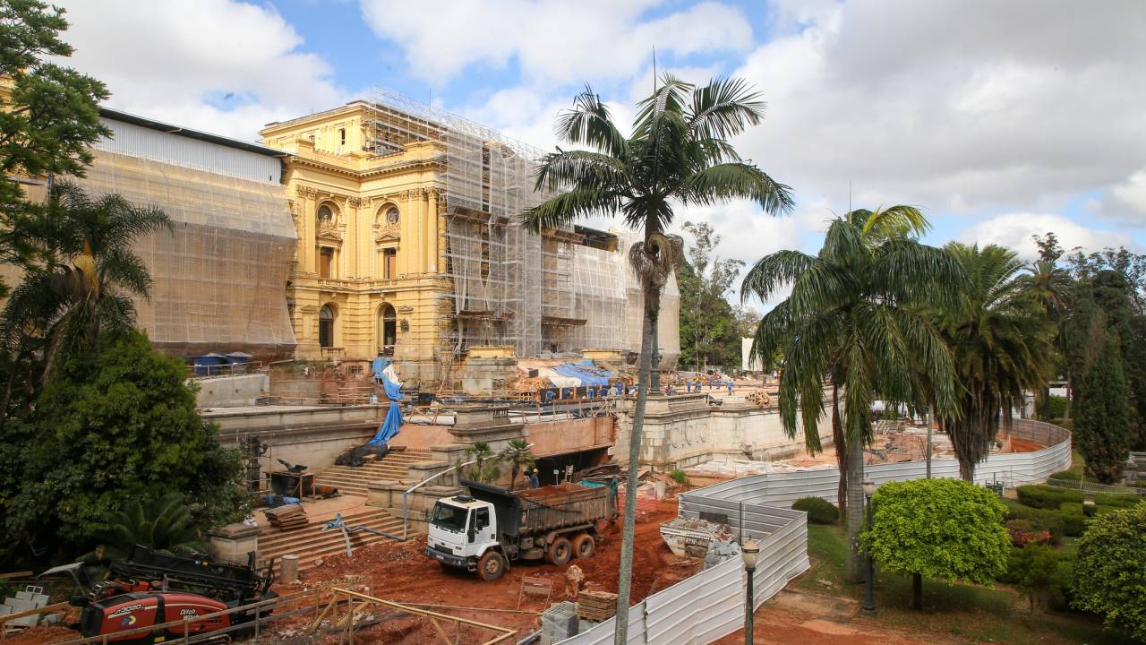 Museu do Ipiranga entra em fase final da reforma