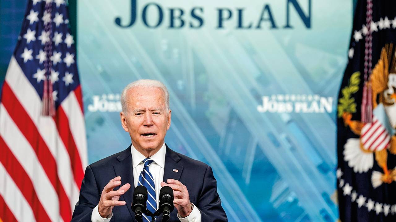 SOSSEGO - Biden: programa de ajuda adia busca de trabalho -