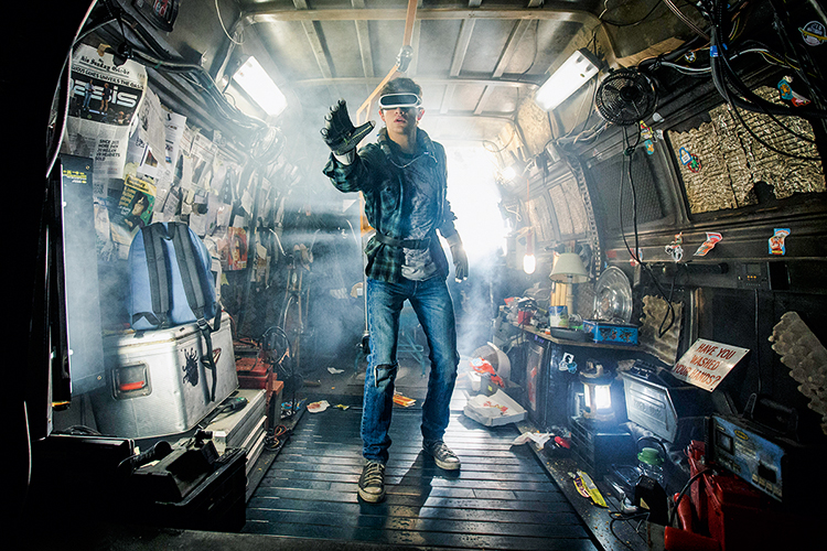 READY PLAYER ONE VIRTUAL - Cena de Jogador Número 1: as sensações ao redor do usuário -
