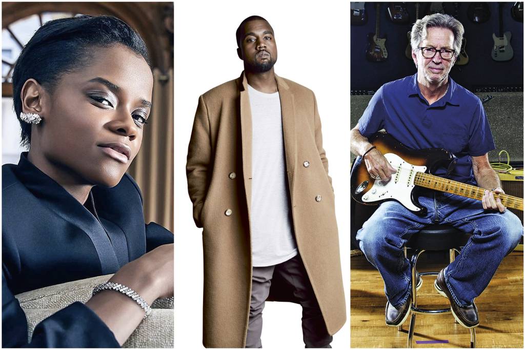 LETITIA-WRIGHT—INSTAGRAM-@LETITIAWRIGHTBR-90-2021.jpg ABSURDOS EM SÉRIE - Letitia, West e Clapton: os três astros foram às redes sociais disseminar informações erradas, prestando um grande desserviço a toda a sociedade -