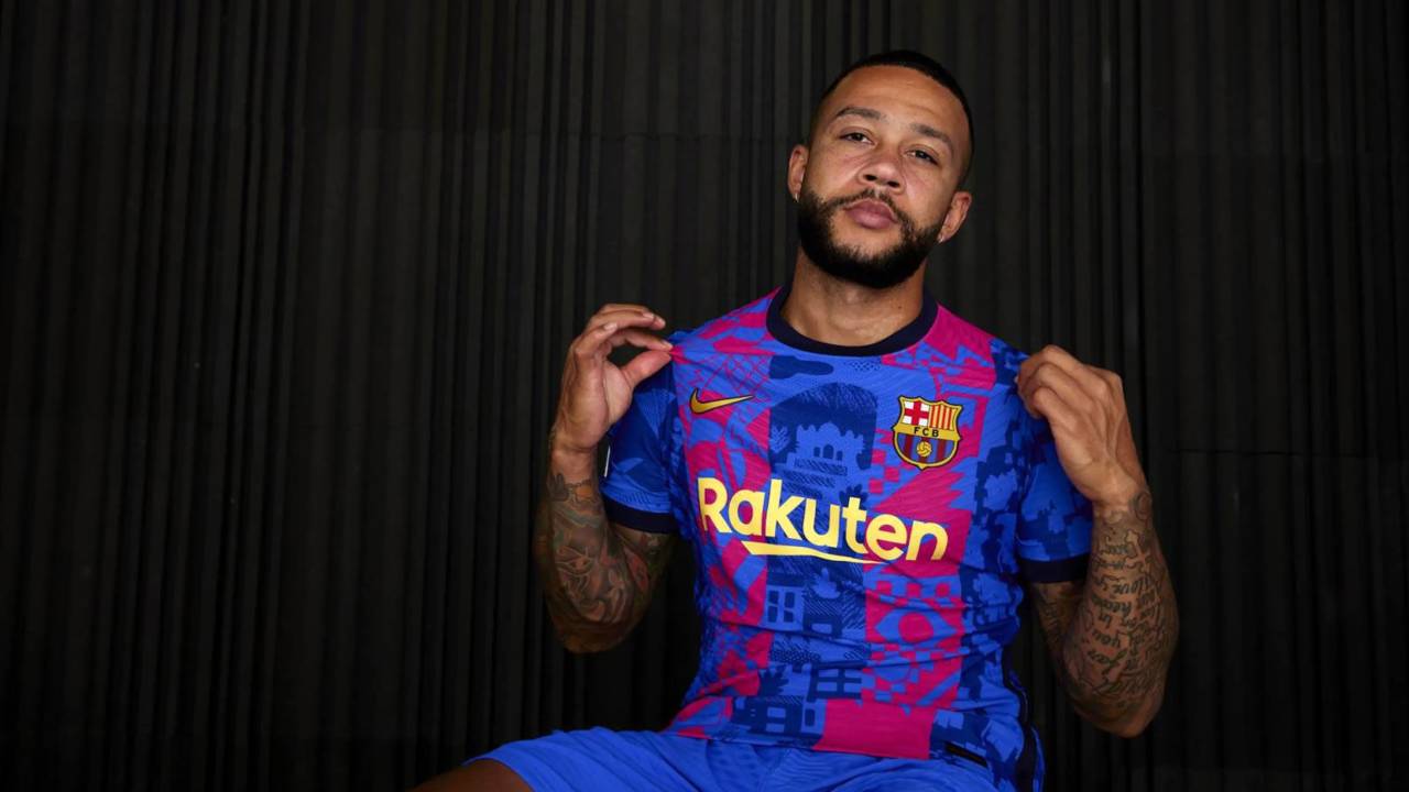 Memphis Depay, destaque do Barcelona neste início de temporada -