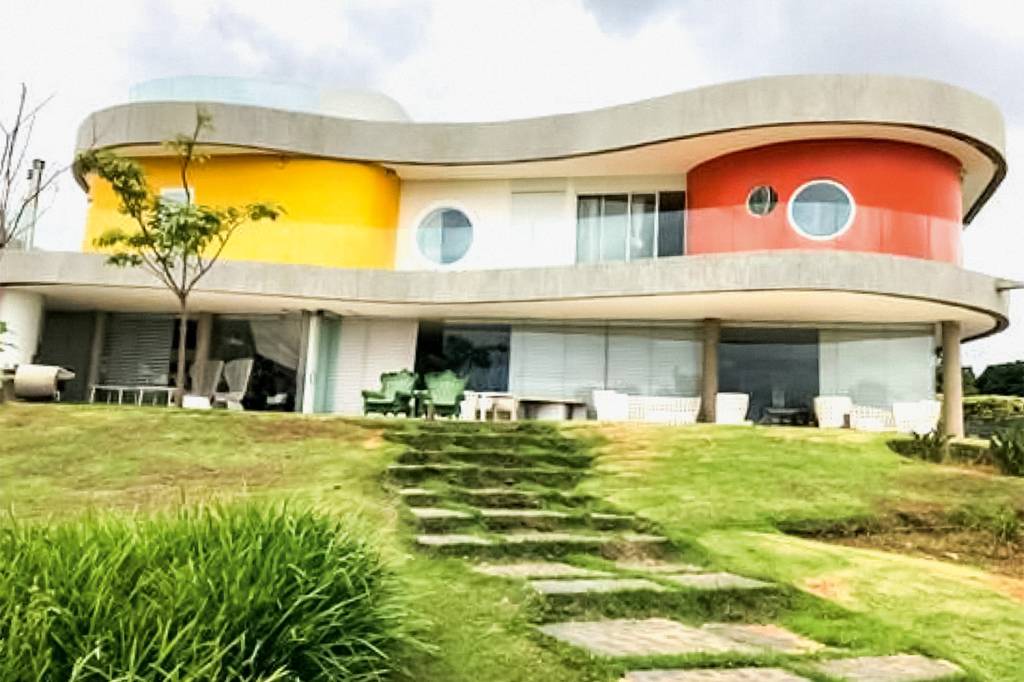 MANSAO-ROBERTO CALDAS-2021-02.jpg LITÍGIO - A mansão onde morava o casal: avaliada em 50 milhões de reais -