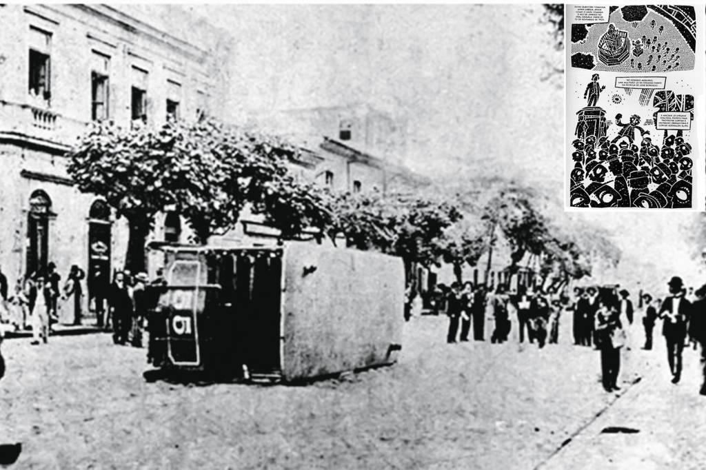 REVOLTA DA VACINA-1904-22 AULA - A Revolta da Vacina, em 1904, no Rio, e sua representação em HQ: material didático nas escolas -