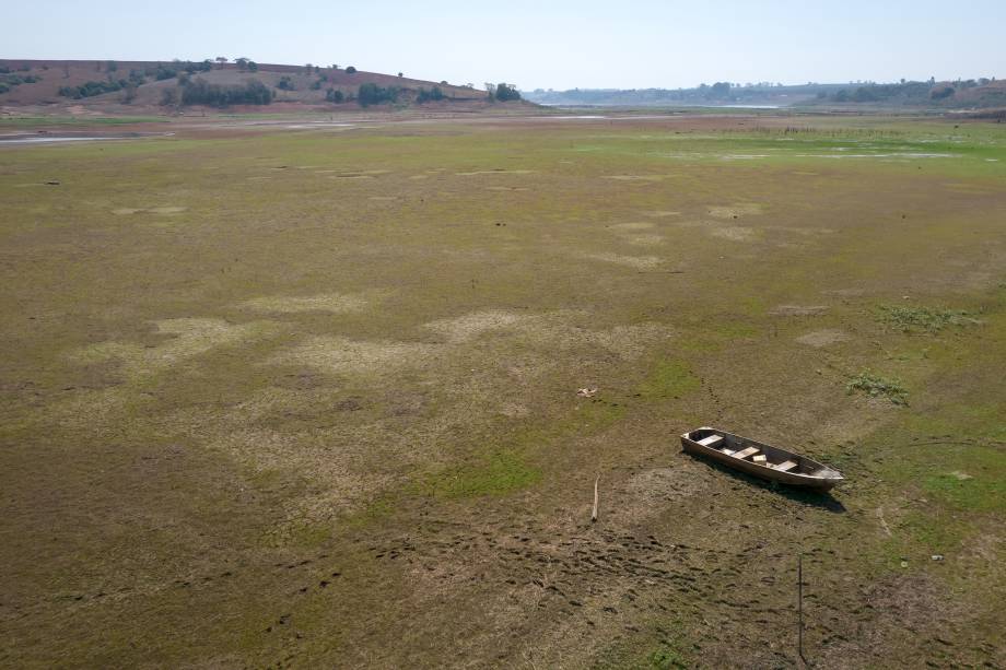 Vista aérea da região de Fama/MG -