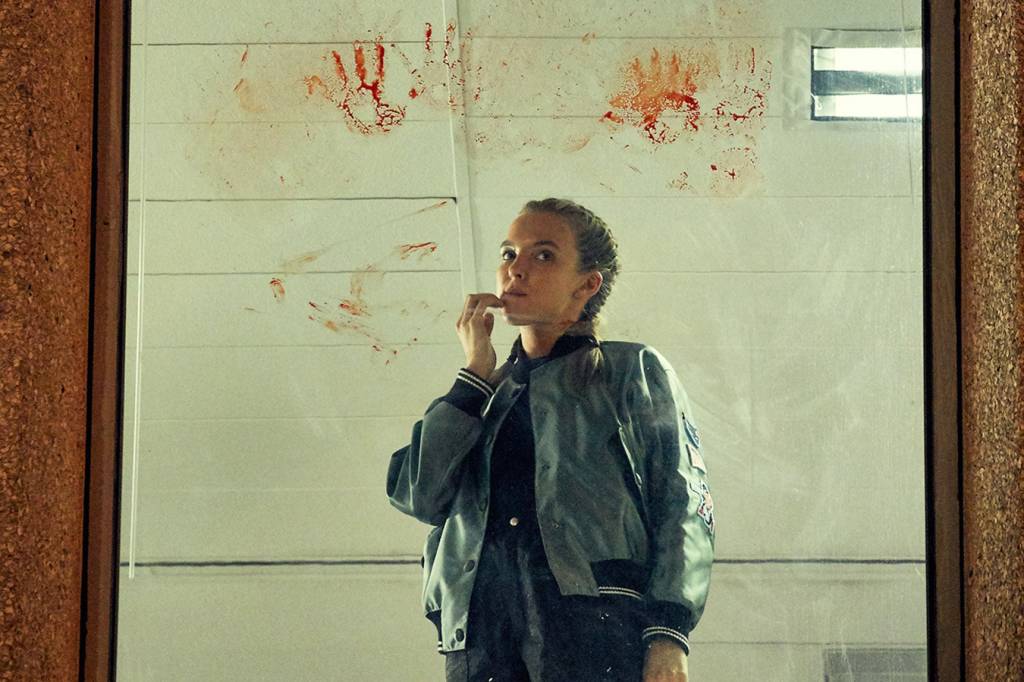 villanelle jodie comer Jodie Comer como Villanelle, a psicopata/assassina/amante desvairada de 'Killing Eve'