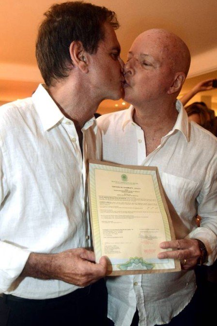 Edgar Moura Brasil e Gilberto Braga