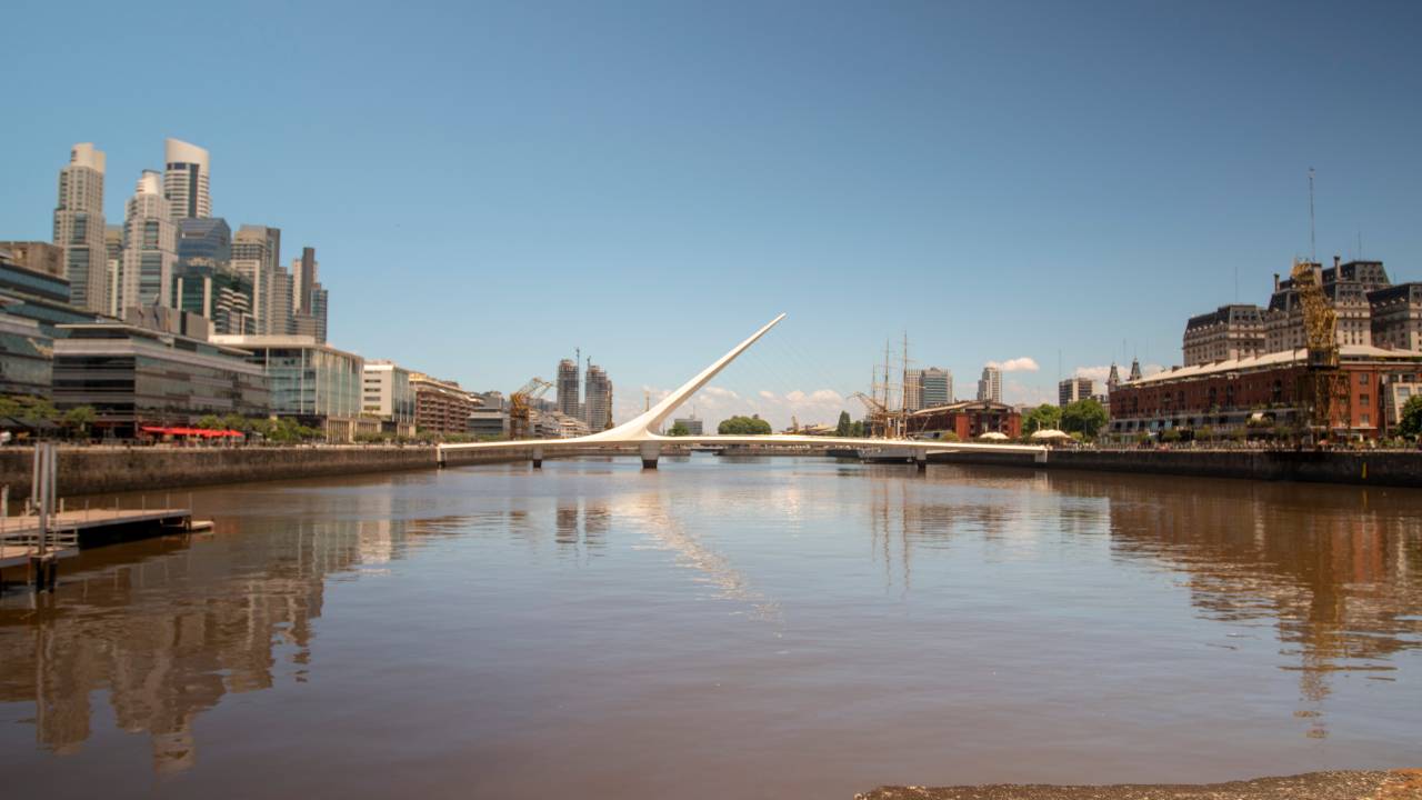 Puerto Madero, na Argentina