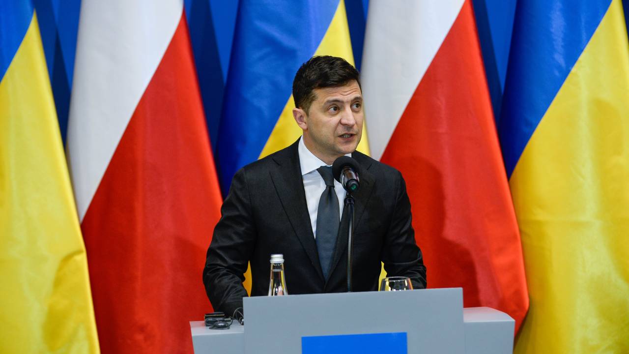 Presidente da Ucrânia, Volodimir Zelenski