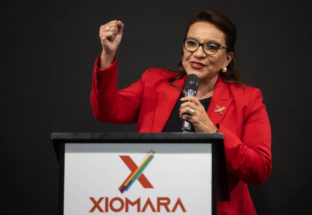 Xiomara Castro declara vitória na eleição presidencial de Honduras