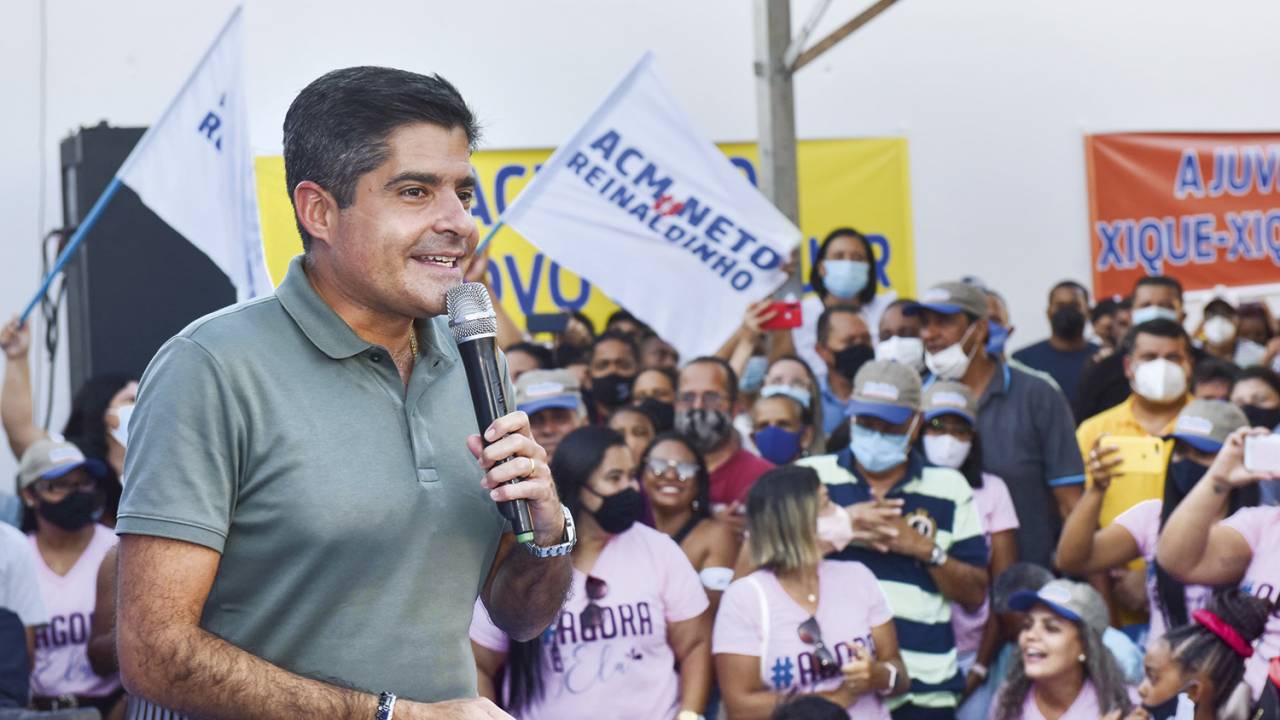 DESAFIANTE - ACM Neto: o ex-prefeito quer levar o carlismo de volta ao poder na Bahia após quatro gestões petistas -