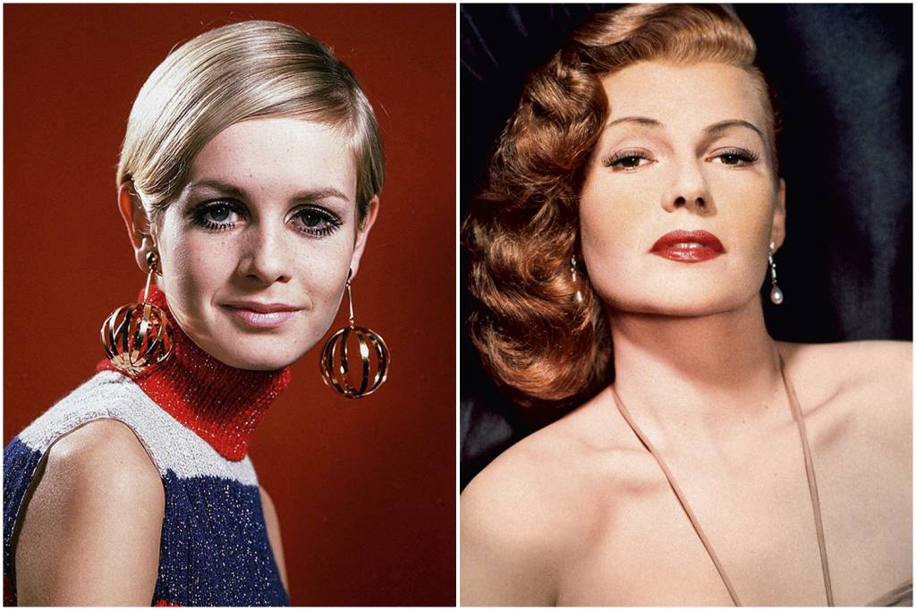 BPWEFC_fotoarena.jpg COISA DE CINEMA - A modelo Twiggy e a atriz Rita Hayworth: referências -