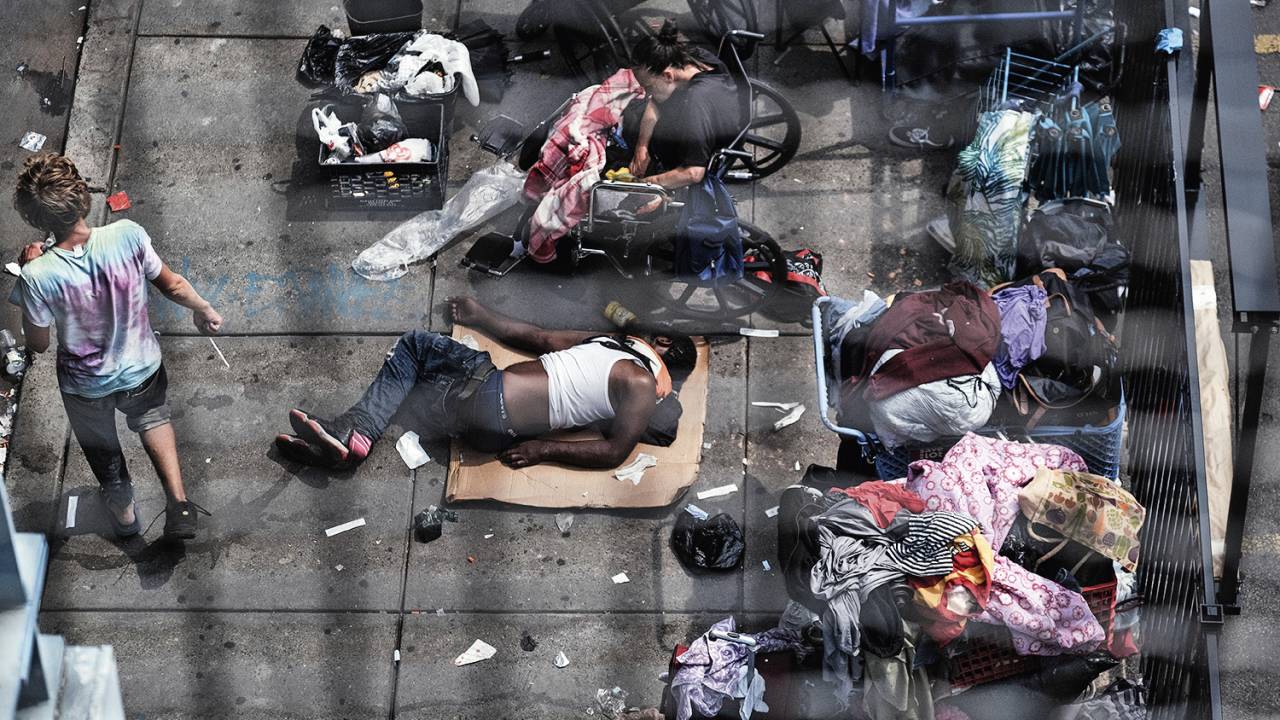 DRAMA - Consumo de drogas na Filadélfia: as mortes continuam subindo -