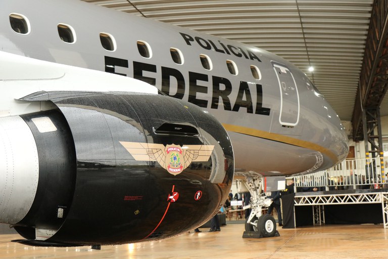Jato da PF, modelo Embraer E175
