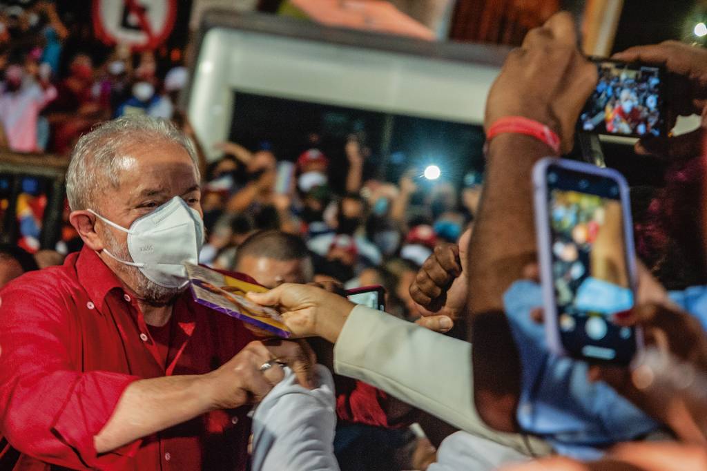 LULA-SALVADOR-2021-092.jpg REELEIÇÃO - Lula: sondagens recentes apontam vantagem do petista -