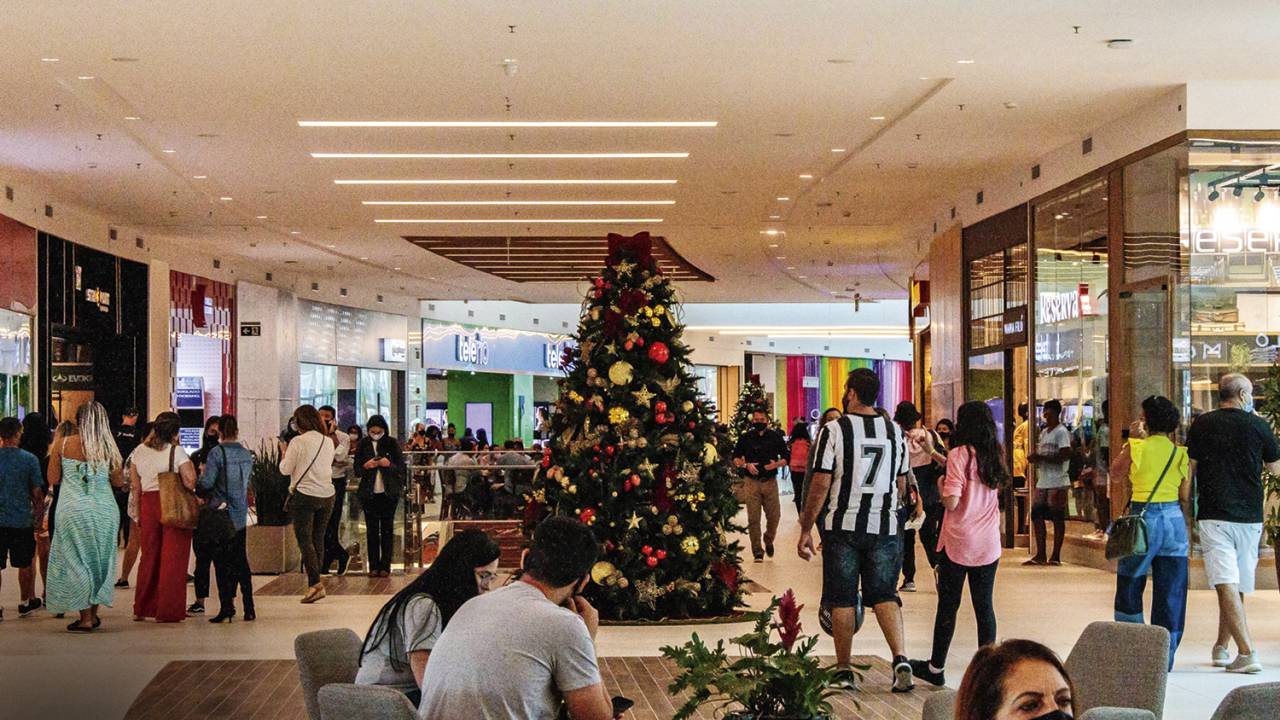MOVIMENTO - Shopping Jacarepaguá, no Rio de Janeiro: vendas acima do esperado -