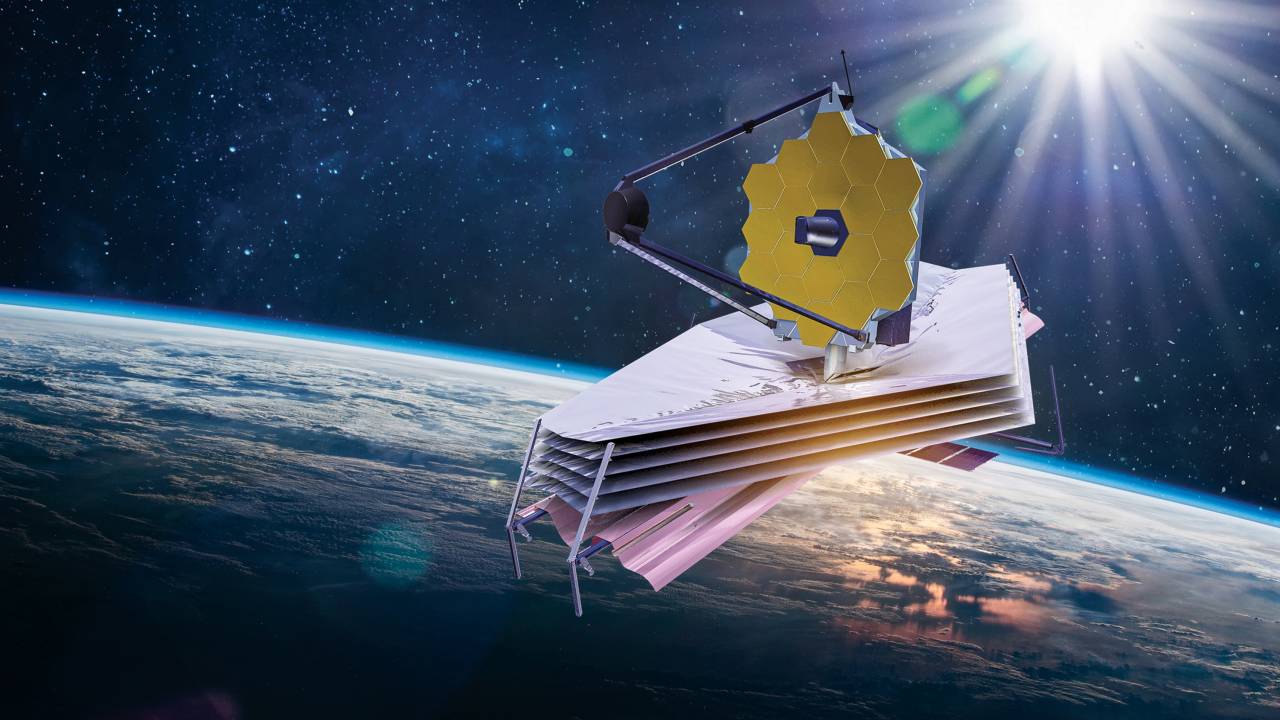 EM ÓRBITA - O gigantesco instrumento óptico: seu objetivo é chegar a 1,5 milhão de quilômetros de distância da Terra -