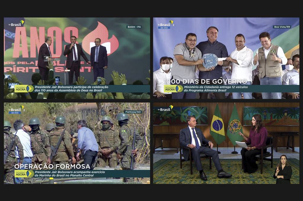 Presidente transforma a EBC na ‘TV do Bolsonaro’, com audiência zero