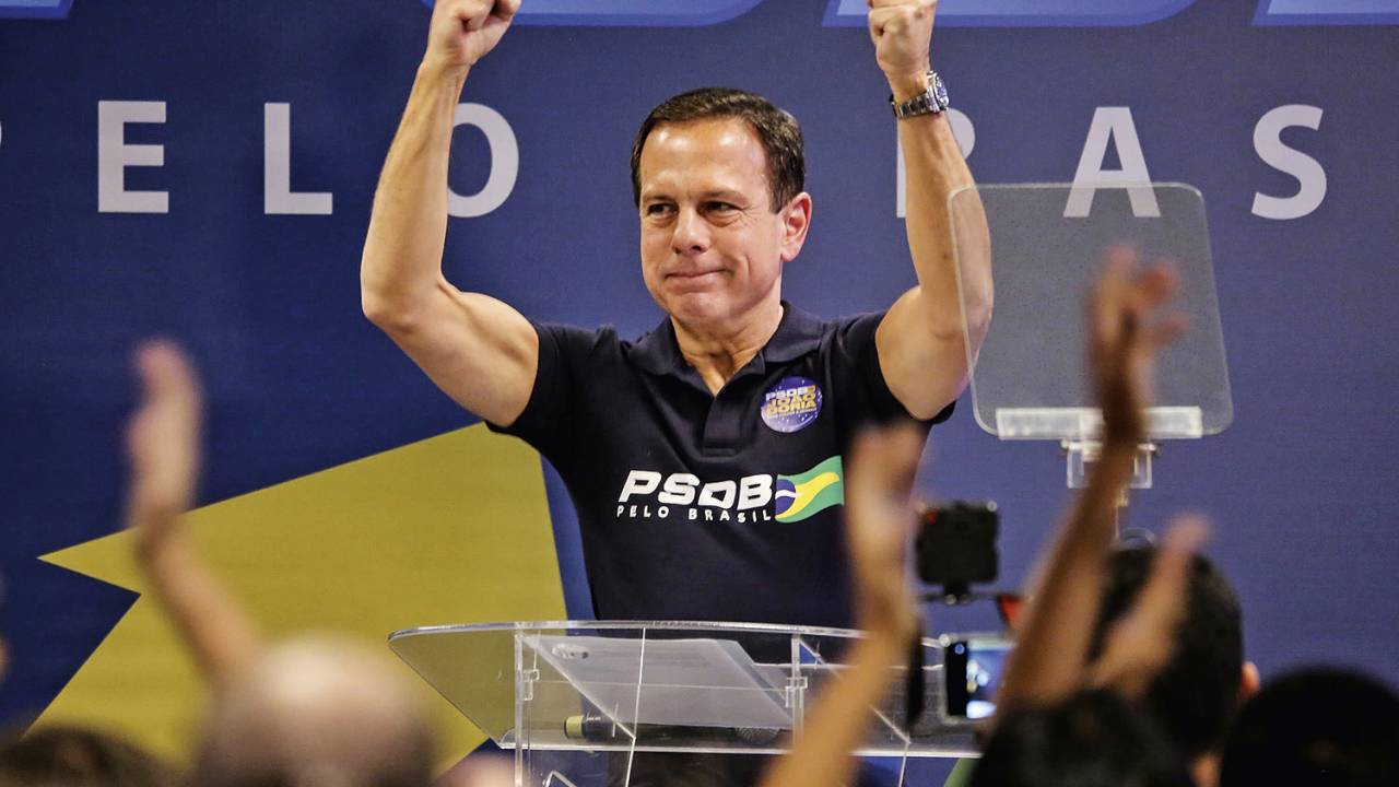 TERCEIRA VIA - Doria: o ex-juiz se enxerga mais forte que o governador -