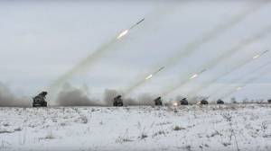 Military drill in Orenbyrg region --