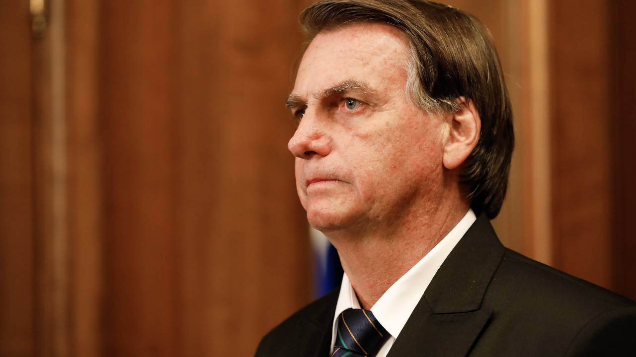 O presidente Jair Bolsonaro na Duma, casa legislativa da Rússia