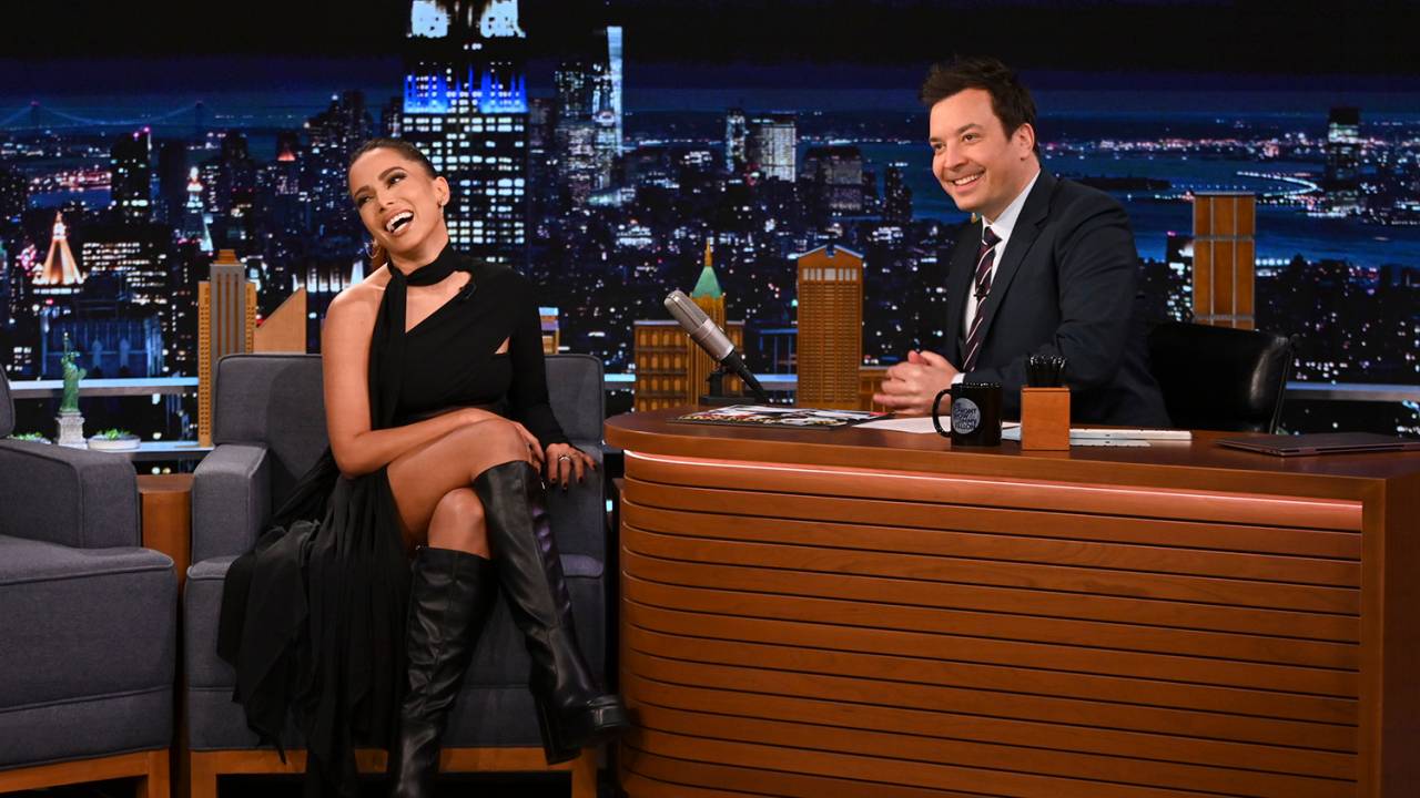 Anitta e Jimmy Fallon no 'The Tonight Show'