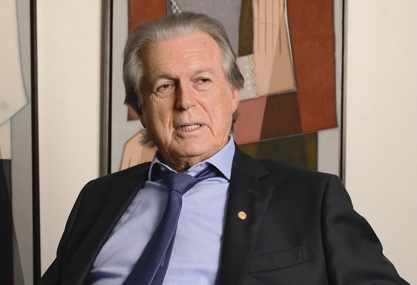 O presidente do União Brasil, Luciano Bivar