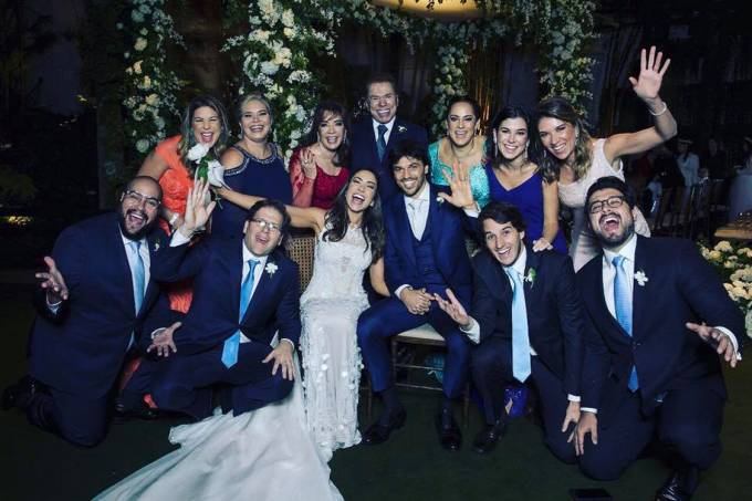 Silvio Santos e a família Abravanel
