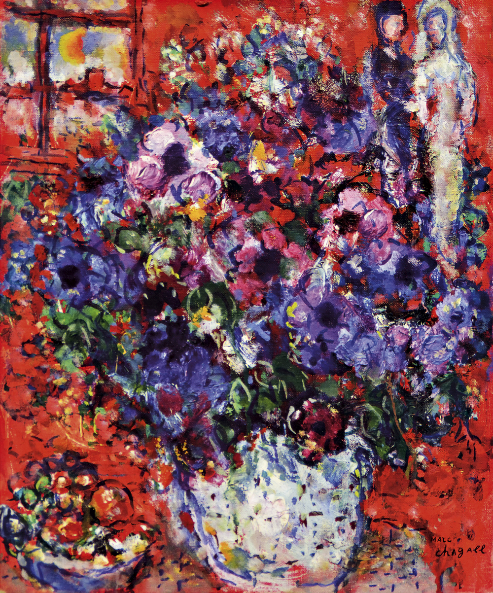 10_buque-de-flores-com-fundo-vermelho-IMPR.jpg NATUREZA VIVA - A tela Buquê de Flores sobre Fundo Vermelho (1970): os tons fortes de um mestre da cor -
