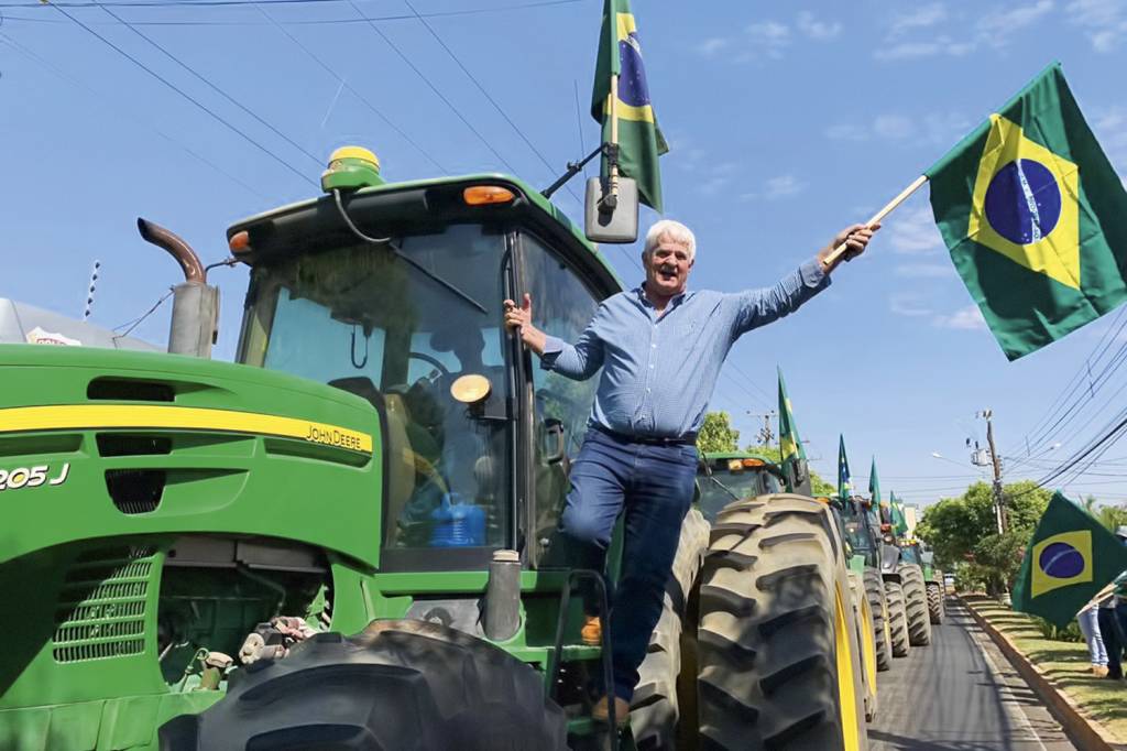 ANTONIO-GALVAN-APROSOJA-2021-09.jpg APOIO - Antonio Galvan: o presidente da Aprosoja é um dos líderes do agronegócio que sempre estiveram com Bolsonaro -